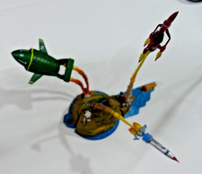 Thunderbirds Yujin Tracy Island Diorama featuring Thunderbird 1 to 5 BNIB