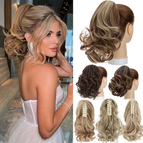 Thick real ponytail - 14", claw