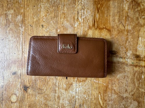 Tula brown leather purse - tula,