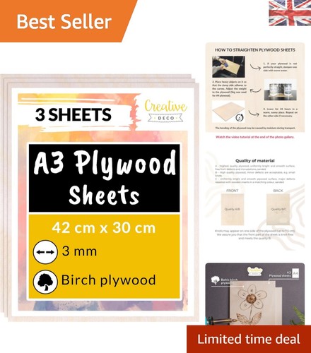 Baltic birch plywood a3 - 3x,