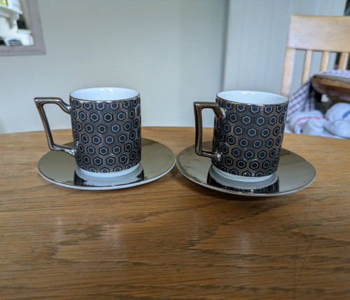 Fox ivy porcelain espresso - &,