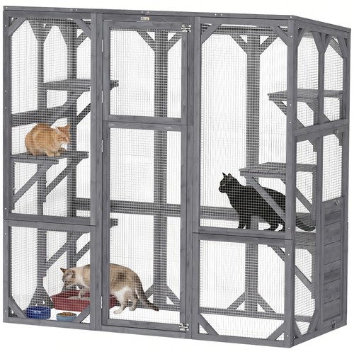 Catio outdoor cat - cat, enclosure