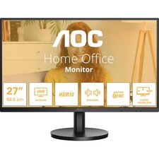 AOC Exertis 4K Ultra HD 27 Inches Monitor Black