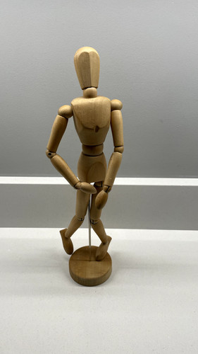 Wooden artist mannikin dummy - artist,