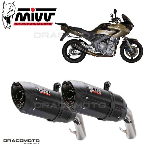 Doulbe exhaust yamaha tdm - exhaust,