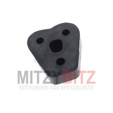 Exhaust rubber mounting block - exhaust,