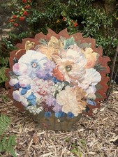Late Victorian Floral Wooden