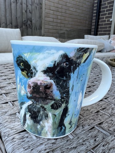 Dunoon cow canvas by - on,