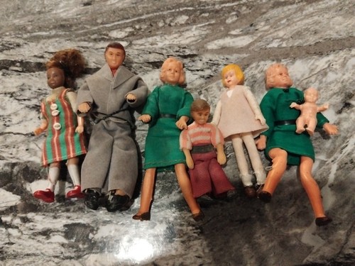 Lundby dolls vintage family - lundby, of