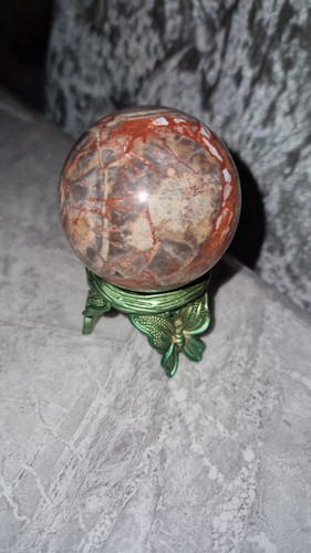 Money agate crystal - money, ball