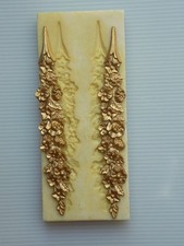 Silicone Rubber Mould Ornate Flower Petal Drapes Decorative Mouldings