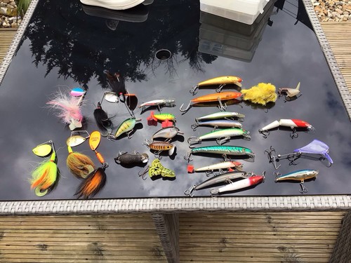 Pike fishing mixed job lot - fishing,