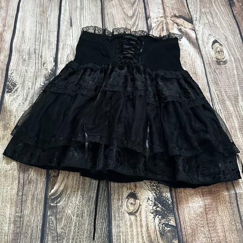 Poizen industries black corset - industries,
