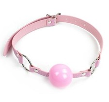 Soft Rubber Pink Faux Leather