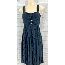 Betsy & Adam Shift Dress Black