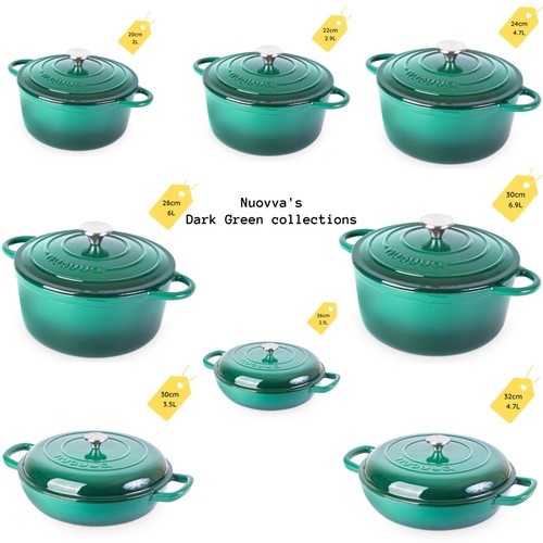 Non stick enamelled casserole - enamelled,