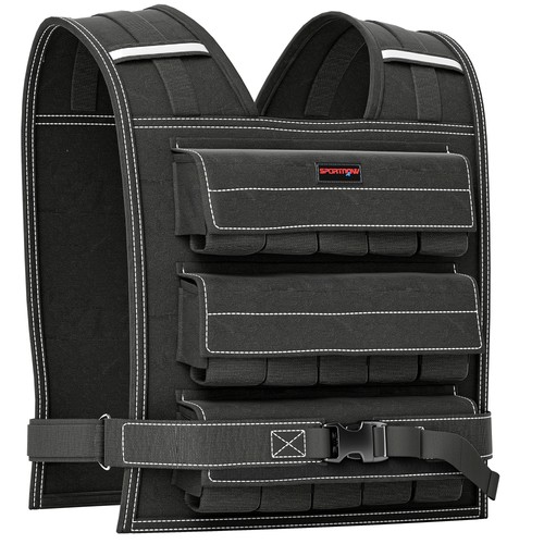 15kg adjustable weighted vest - 15kg,