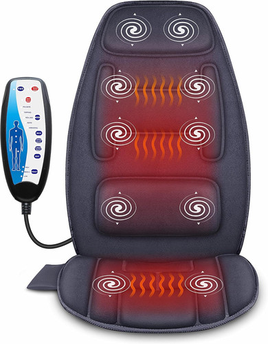 Massage seat with - massage, back