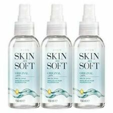 3 x Avon Skin So Soft Dry Oil Spray Original Anti Mosquito Insect Repellent