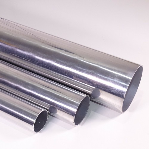 Polished aluminium round - polished,