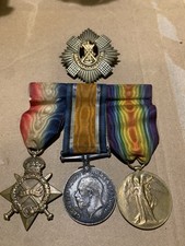 WW1 Royal Scots 1914-15 Bronze