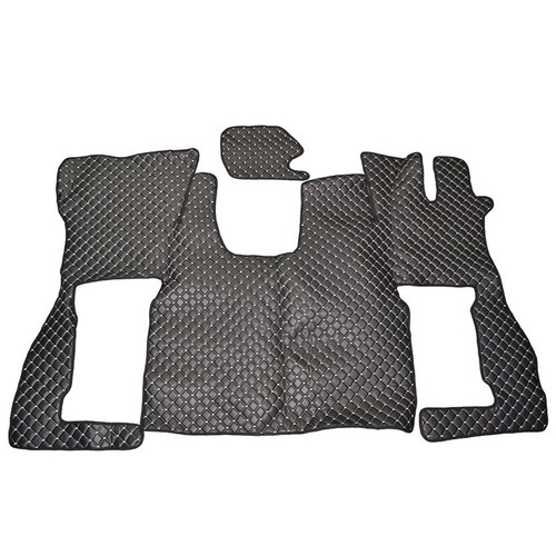 Eco leather black white rhd - eco,