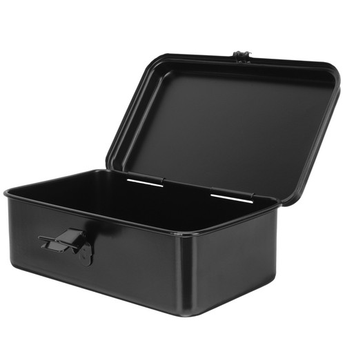 Metal lockable toolbox small - metal,