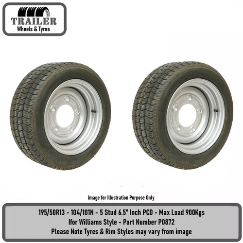 195 50r13 104 101n - 104/101n, trailer