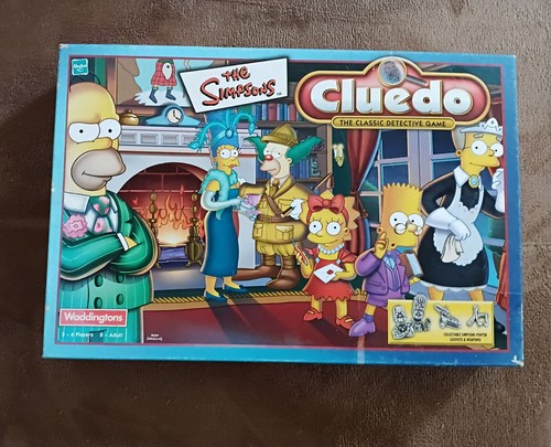 The simpsons cluedo board game - cluedo,