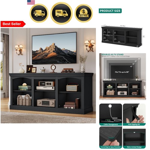 Farmhouse stand with cord - tv,