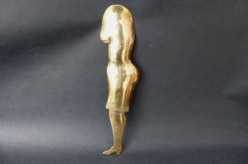 Victorian brass shoe - victorian,