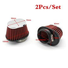 2pcs Air Intake Filtesr Pod