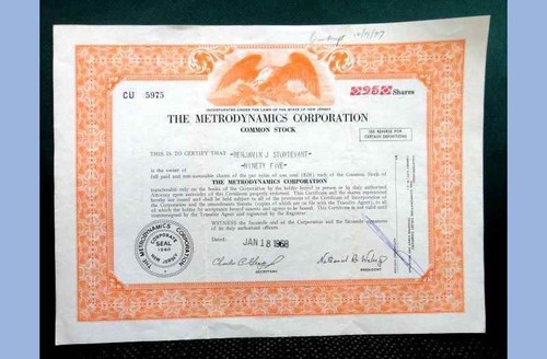 1968 vintage metrodynamics - 1968,