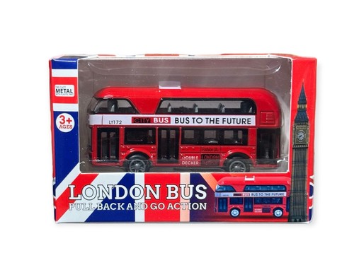 London red double decker bus - red,