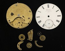Arnold Chas Frodsham Antique Pocket Watch Movement & Parts 8760 London 16s