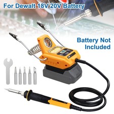 60W Cordless Welding Tool Soldering Iron Station For Dewalt 18V 20V DCB Battery