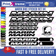 MARIN BIKES Stickers, Decals Vinyl Mountain Bike Cycling Bmx, HIGH QUALITY V4