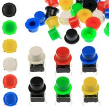 A101 Tactile Cap & Switch - Momentary Push Button - Round Keycap - 6 Colours