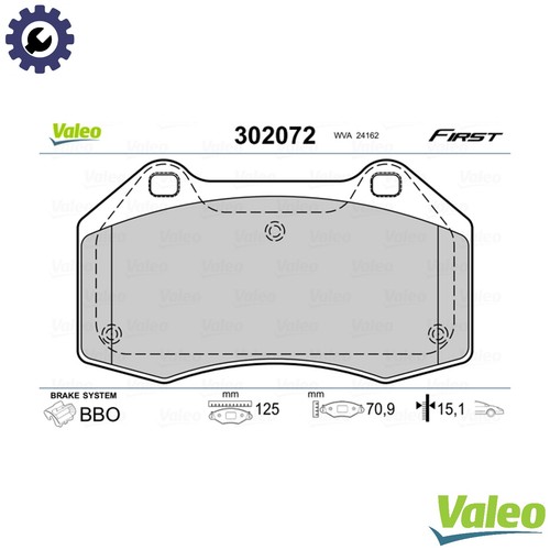 Brake pad set disc - pad,