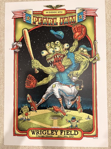 Pearl jam 2013 wrigley - 2013, field