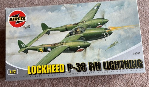 Airfix lockheed lightning - lockheed,