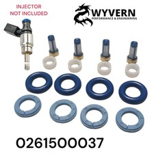 AUDI VW S3 8P SEAT GTI TFSI LEON R 2.0 0261500037 Fuel Injector Seal Service Kit
