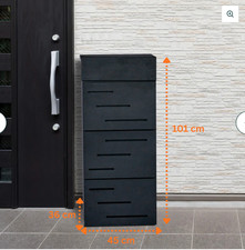 Extra Large Parcel Box Lockable Package Delivery Post Drop Box