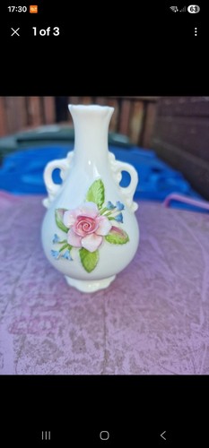 Coalport small bone china vase - small,