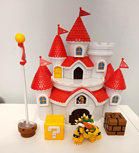 Super mario castle playset - playset, w/