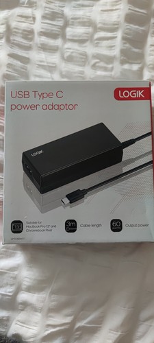 Logik usb power adaptor - usb, c