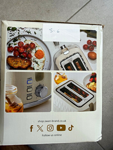 Swan hexagon slice toaster - swan, 2