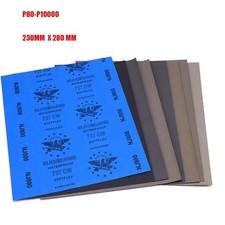 1/10/50 SHEETS WET AND DRY SANDPAPER 80 - 10000 GRIT SAND PAPER