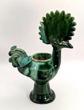 JOSE FRANCO Portuguese Studio Pottery Stylised Bird Figurine Vase Sculpture