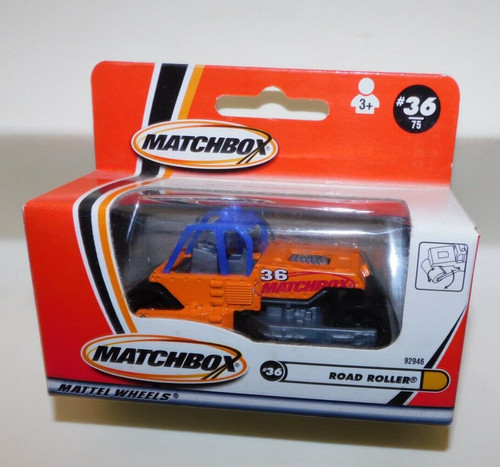 Matchbox 2001 road roller - 2001, #36